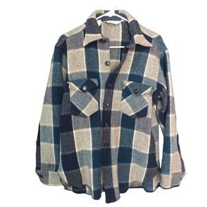 Vintage Woolrich Plaid Wool Shacket